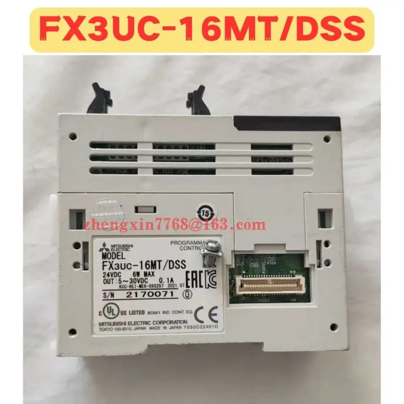 리퍼 PLC 모듈 FX3UC-16MT/DSS FX3UC-16MT DSS 정상 기능 완료