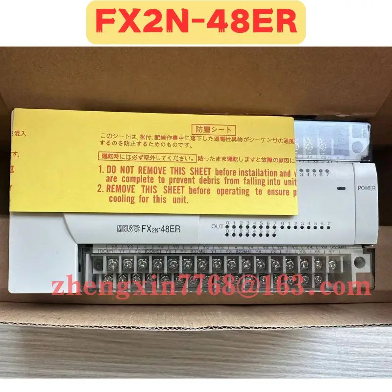 오리지널 FX2N-48ER 모듈 신