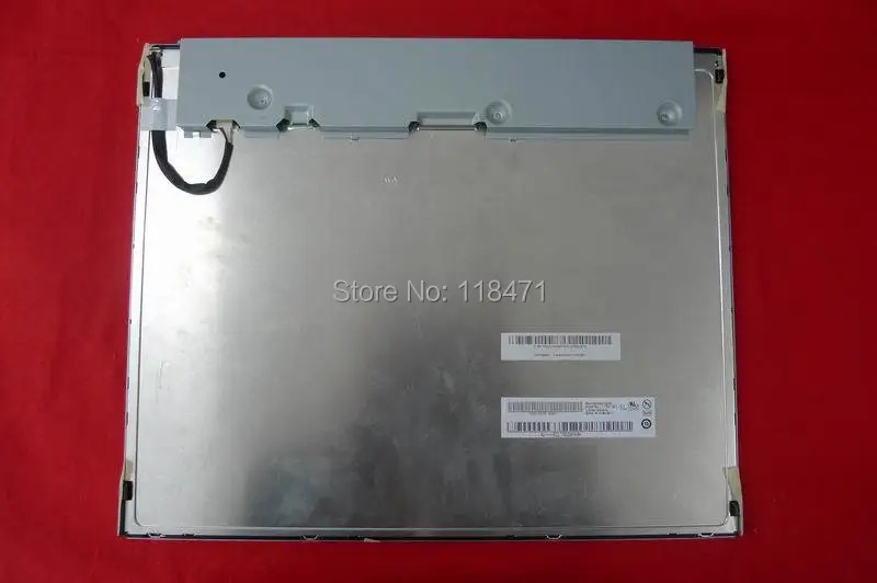 오리지널 LCD 패널 디스플레이 1280 RGB x 1024 SXGA G170EG01 V1 17.0 인치 6 개월