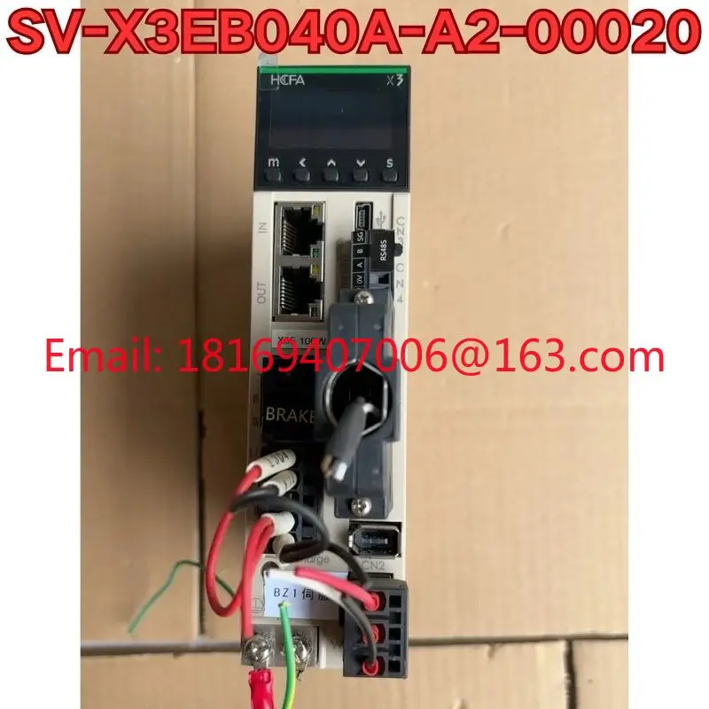 리퍼 SV-X3EB040A-A2-00020 서보 드라이브 기능 리퍼는 정상