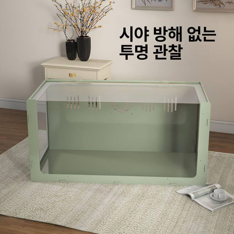 소동물 햄스터케이지 아크릴 대형 하우스 집 골든햄스터 고슴도치 리빙박스 계단 - 상세 이미지 3