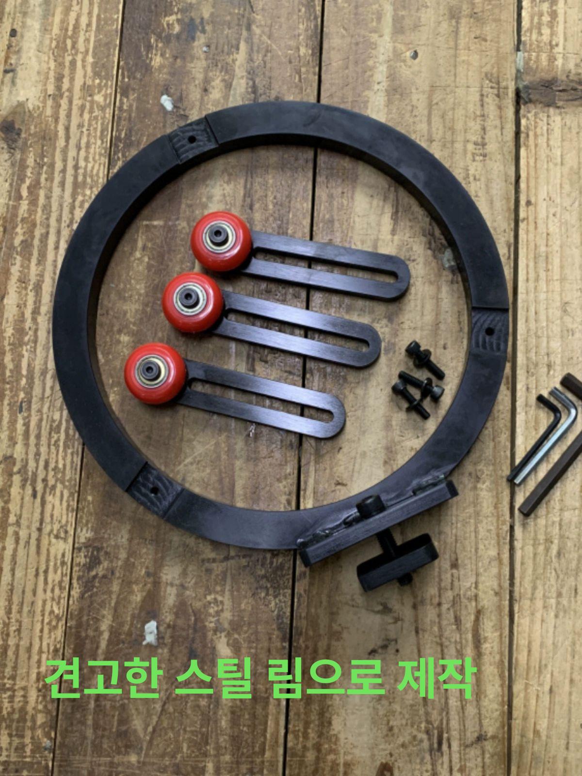진동방지 고정기 브래킷 회전 받침대 강철 볼 베어링 - 상세 이미지 3