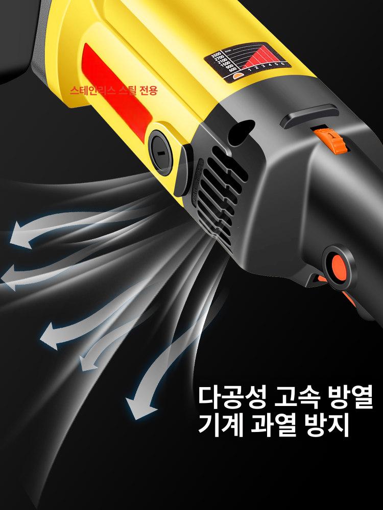 공업용 광택기 폴리셔 드럼 그라인더 디버링 연삭기 가공 바렐연마기 귀금속 연마석 - 상세 이미지 4