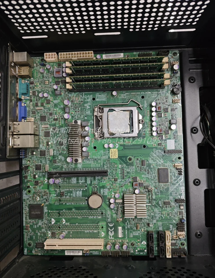 Supermicro 마더보드X9SCi-LN4 LGA 1155Xeon E3-1200 V1 V22 세대 3 코어 i3 프로세서