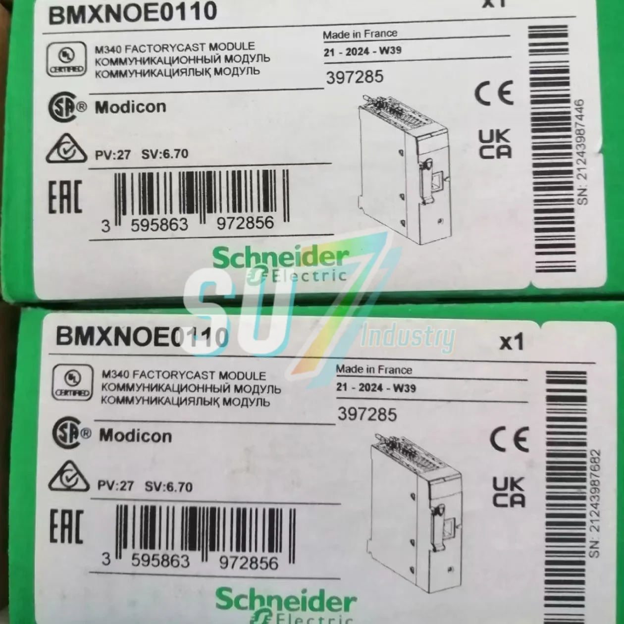 BMXFTB4000 BMXNOE0110 PLC 모듈 원본