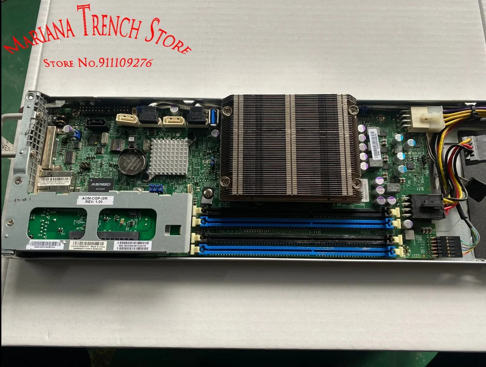 슈퍼마이크로 마더보드X10SLE-F 단일 소켓 H3 LGA 1150 E3-1200 V3 V4 4 세대 코어 i3