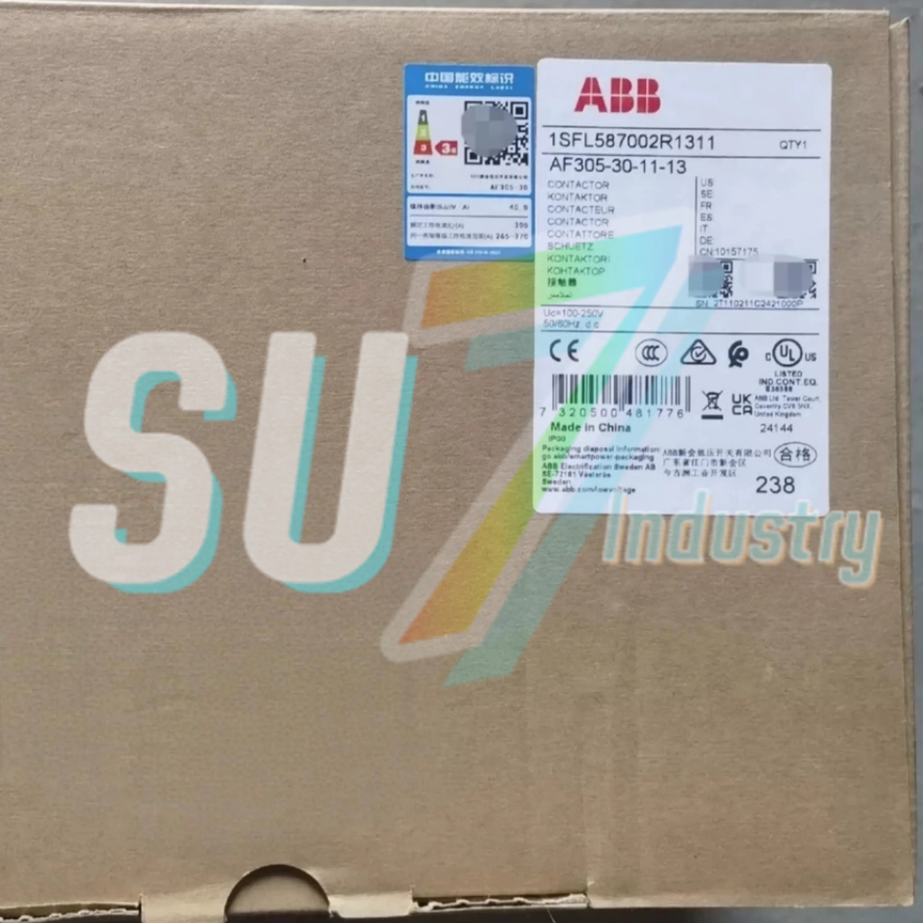 AF305-30-11-13 100-250V 접촉기 새
