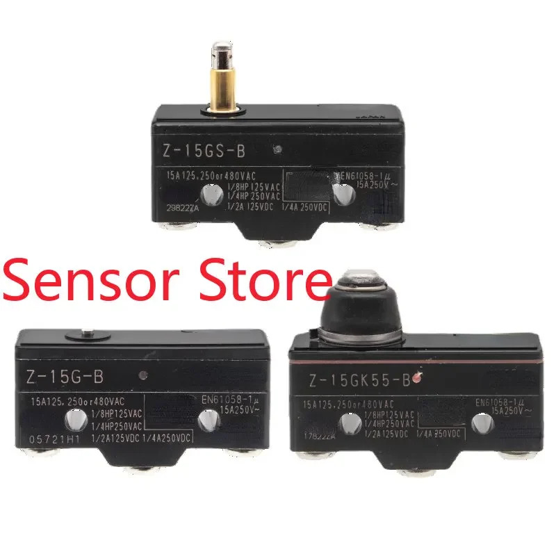 5PCS 리미트 마이크로 스위치 Z-15G-B/Z-15GS-B/Z-15GK55-B