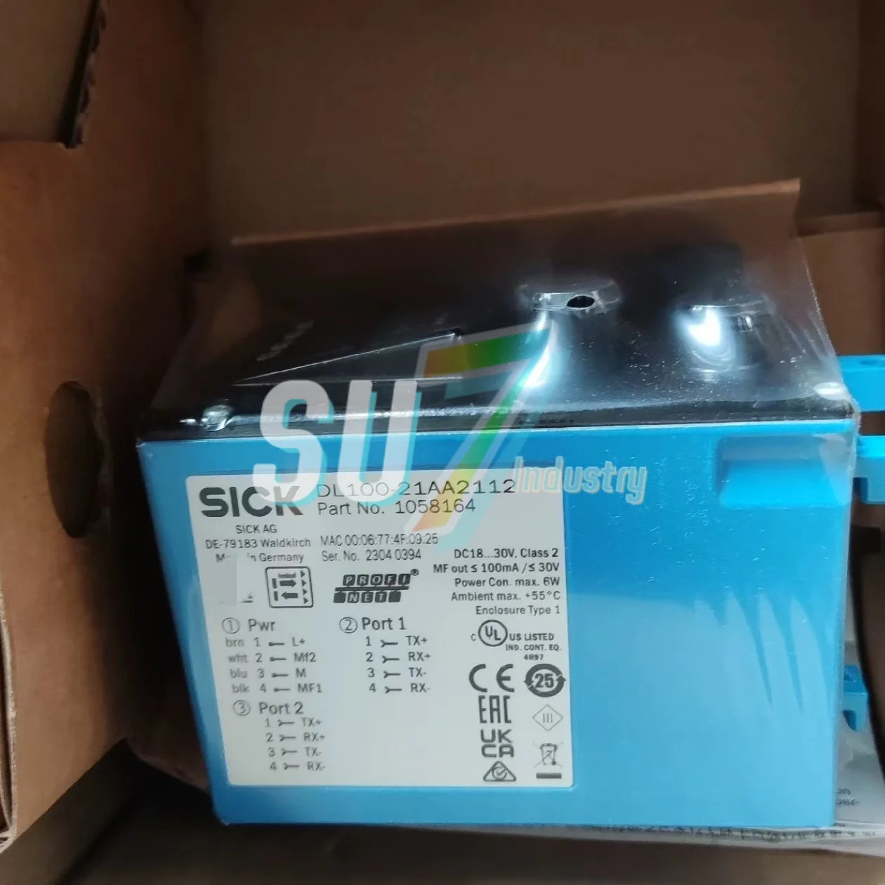거리 센서 원본 DL100-21AA2101 DL100-21AA2112