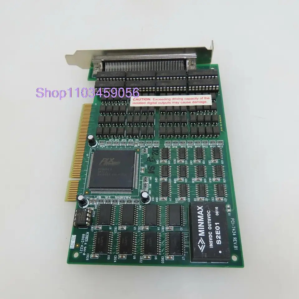 ADLINK 캡처 카드 수집 고속 디지털 I/O PCI-7434 REV.B1