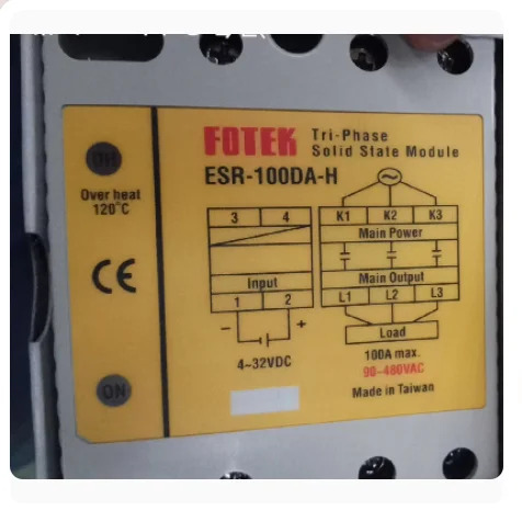 FOTEK 솔리드 스테이트 릴레이 SSR-75DA SSR-75LA-H SSR-50LA-H TSR-25DATSR-40DA-H TSR/ESR-40DA ESR-40DA-H ESR-40
