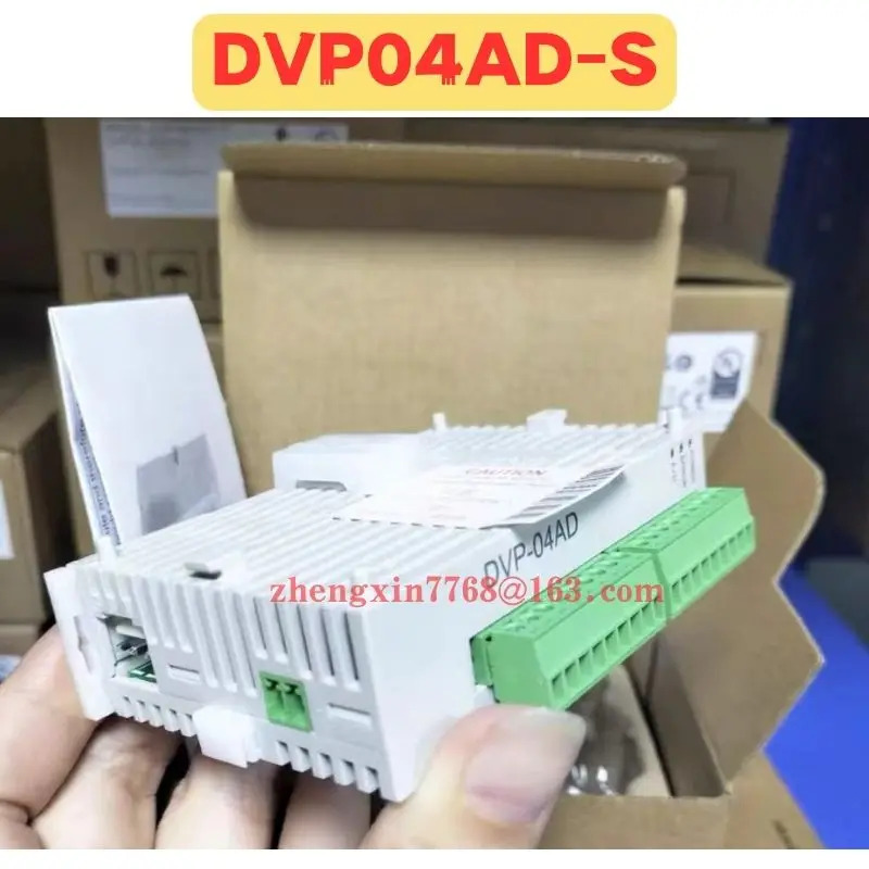 오리지널 DVP04AD-S DVP04AD S PLC 모듈 신