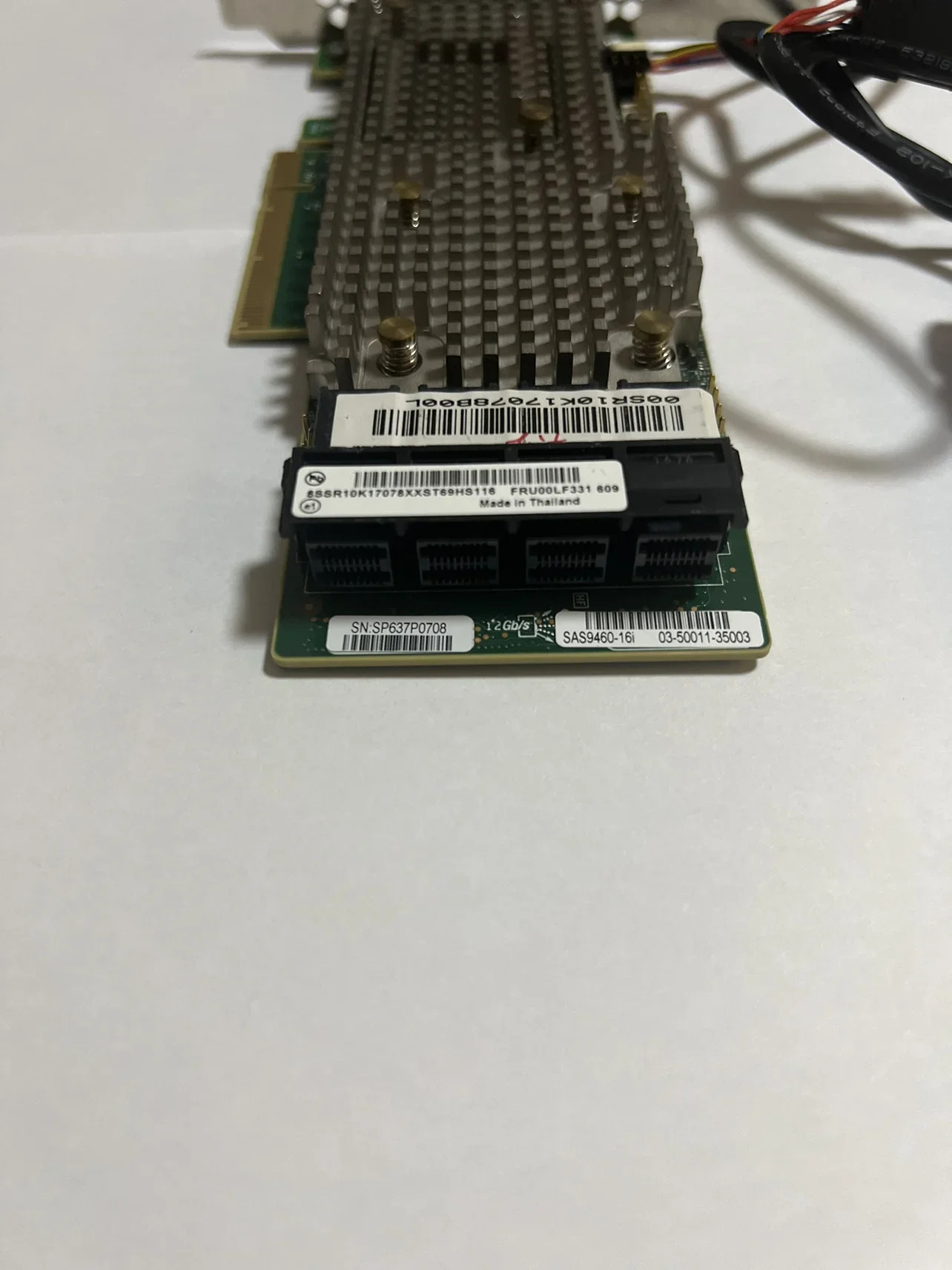 930-16ILenovo호환 서버 어레이 카드 4G 캐시 9460-16I 01KN508 7Y37A01085