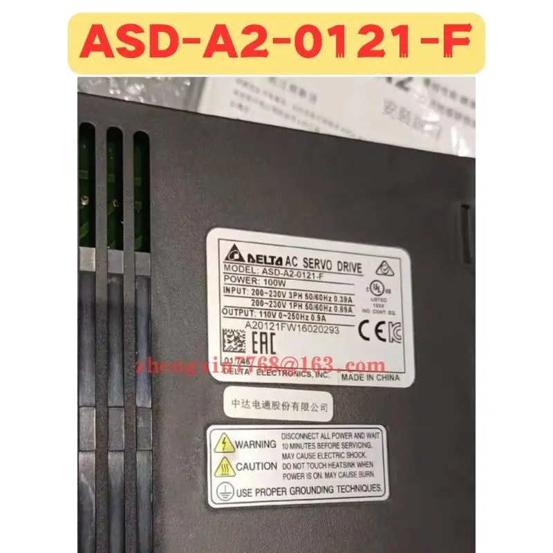 오리지널 ASD-A2-0121-F 서보 드라이브 ASD A2 0121 F 신