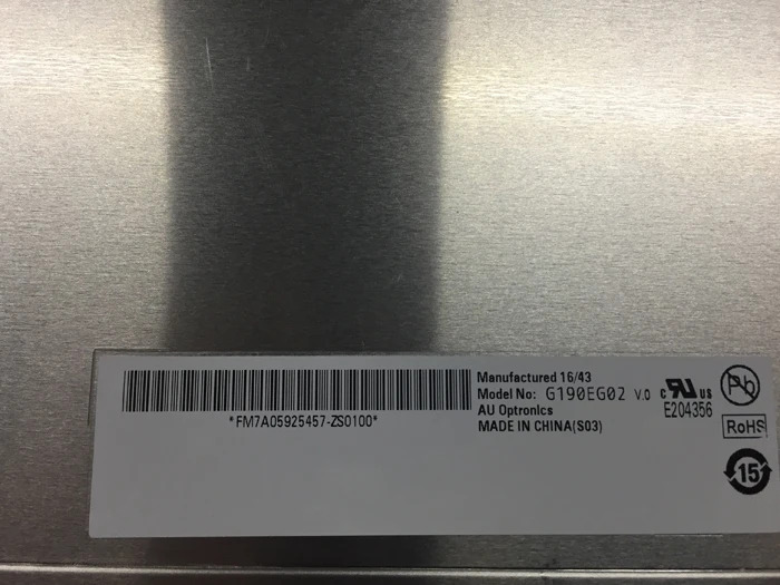 산업스크린 19 인치 G190EG02 V.0
