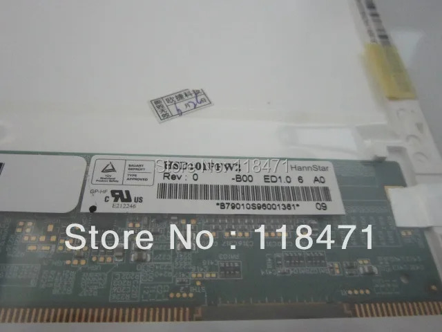 HannStar HSD101PFW2-B00 a-Si TFT LCD 패널 10.1 인치