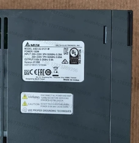 리퍼 100W 서보모터 ECMA-C10401GS OK