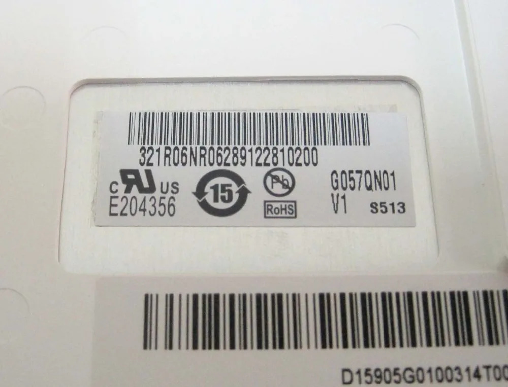 A 등급 G057VN01 V1 V.1 5.7 인치 AUO 산업LCD 패널 화면 디스플레이
