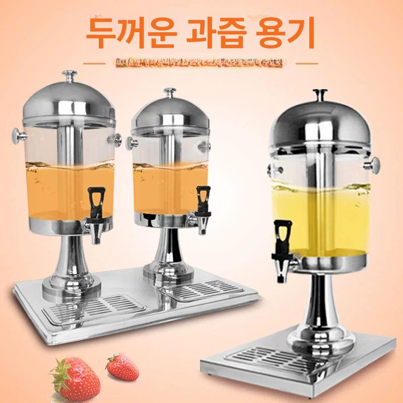 스테인리스 워터디스펜서 스테인레스 저그 음료병 업소용음료디스펜서 탄산 카페물통 - 상세 이미지 2