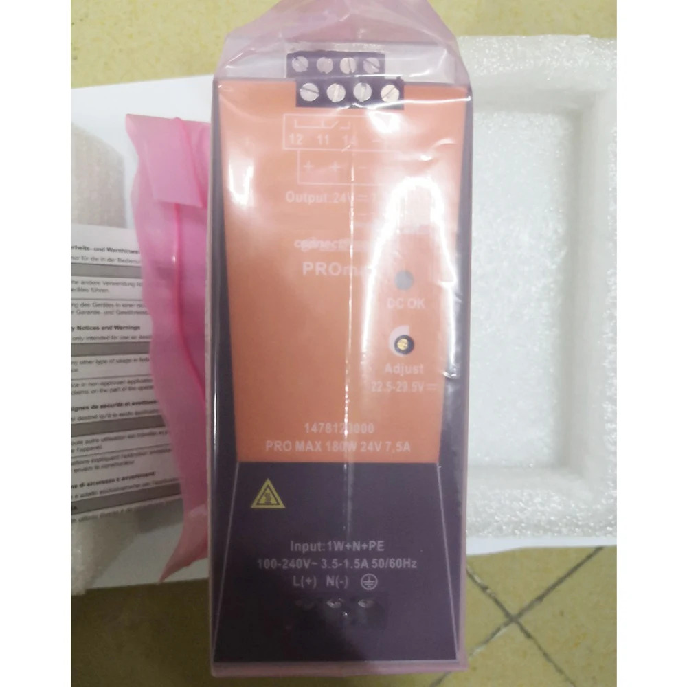 프로 맥스 180W 24V 7.5A 1478120000 Weidmuller스위칭 전원공급장치