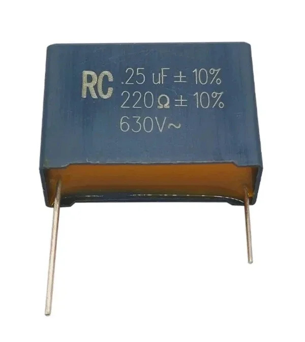 복합 저항 커패시턴스 전아크 소화기 0.25UF 630V 220R 릴레이 억제 흡수기