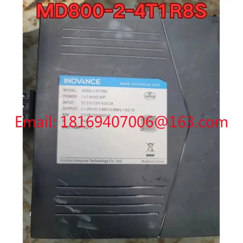 리퍼 MD800-2-4T1R8S 인버터 기능 리퍼는 정상