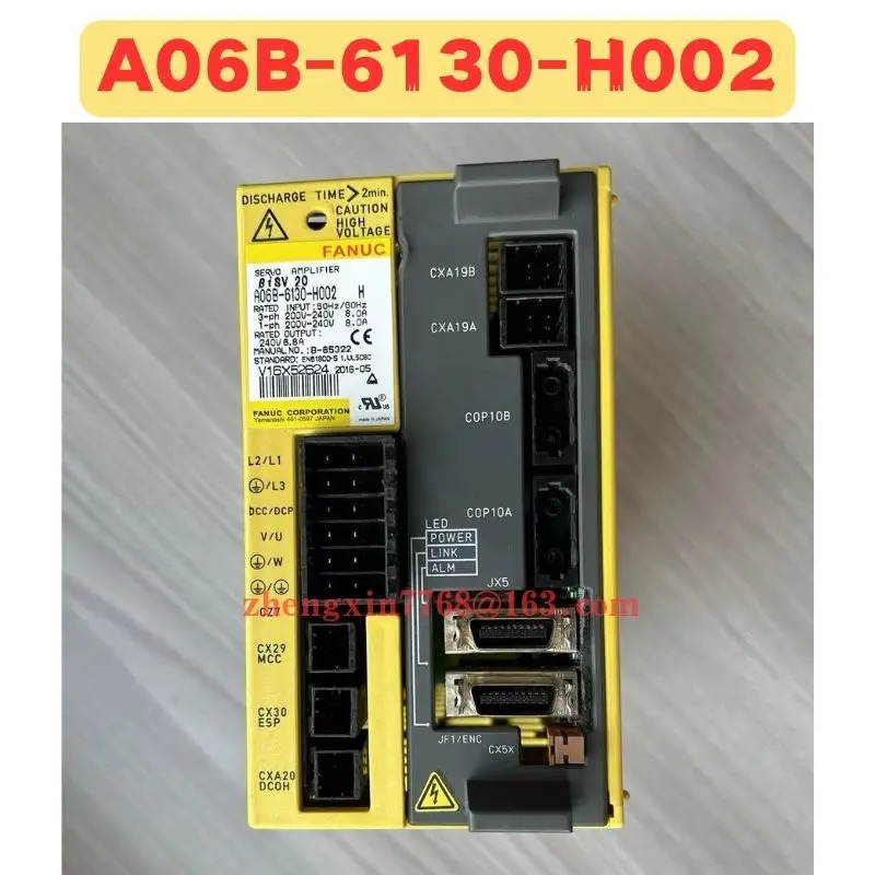 리퍼 서보 드라이브 A06B-6130-H002 정상 기능 완료 A06B 6130 H002