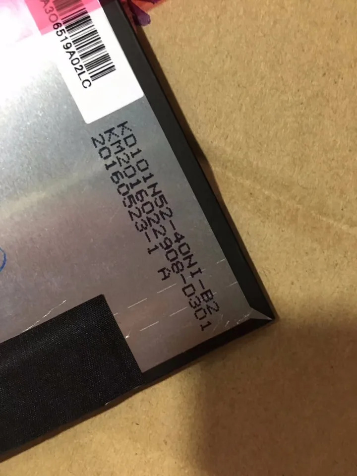 Lenove MIIX310 LCD 디스플레이KD101N67-40NI-B2 KD101N52-40NI-B2