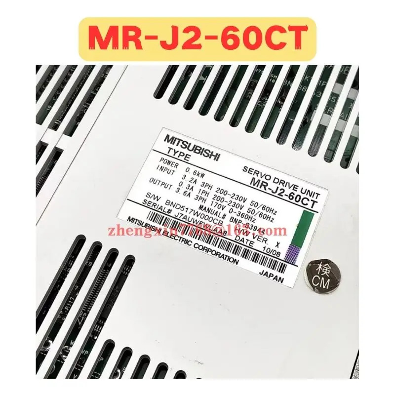 리퍼 서보 드라이브 MR-J2-60CT MR J2 60CT 정상 기능 완료