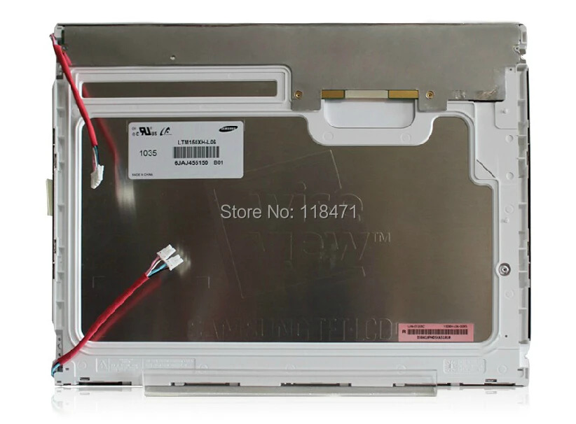 15.0 인치 LCD 패널 LTM150XH-L06 디스플레이 1024 RGB x 768 XGA 스크린 1ch 8 비트 400 cd/m2