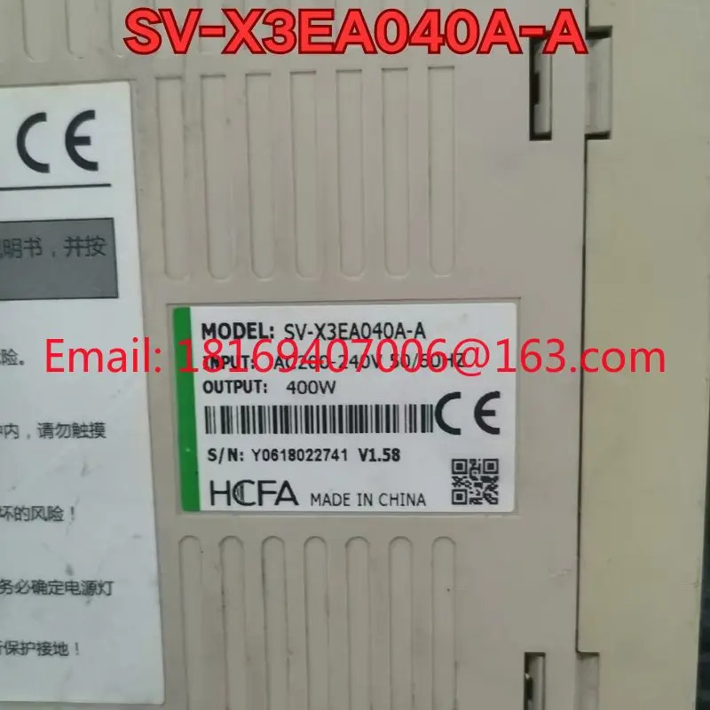 리퍼 SV-X3EA040A-A 서보 드라이브 기능 리퍼는 정상