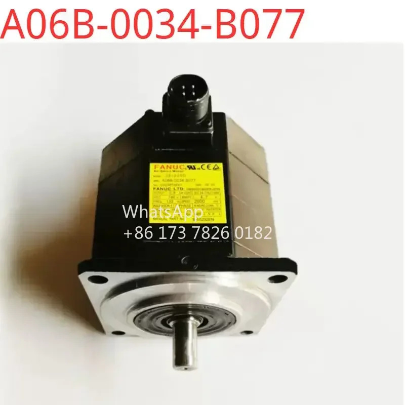A06B-0034-B077 리퍼 완료 서보모터 상태