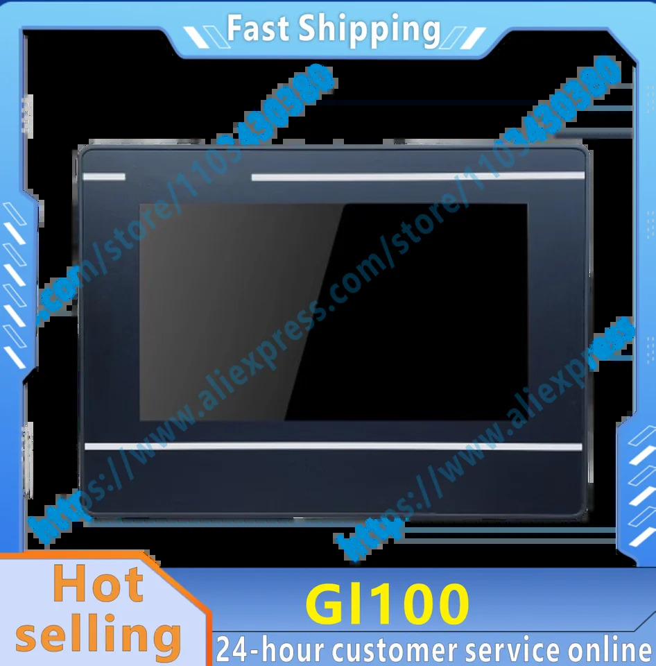 HMI 터치 스크린 GL100 GL100E 10.1 인치