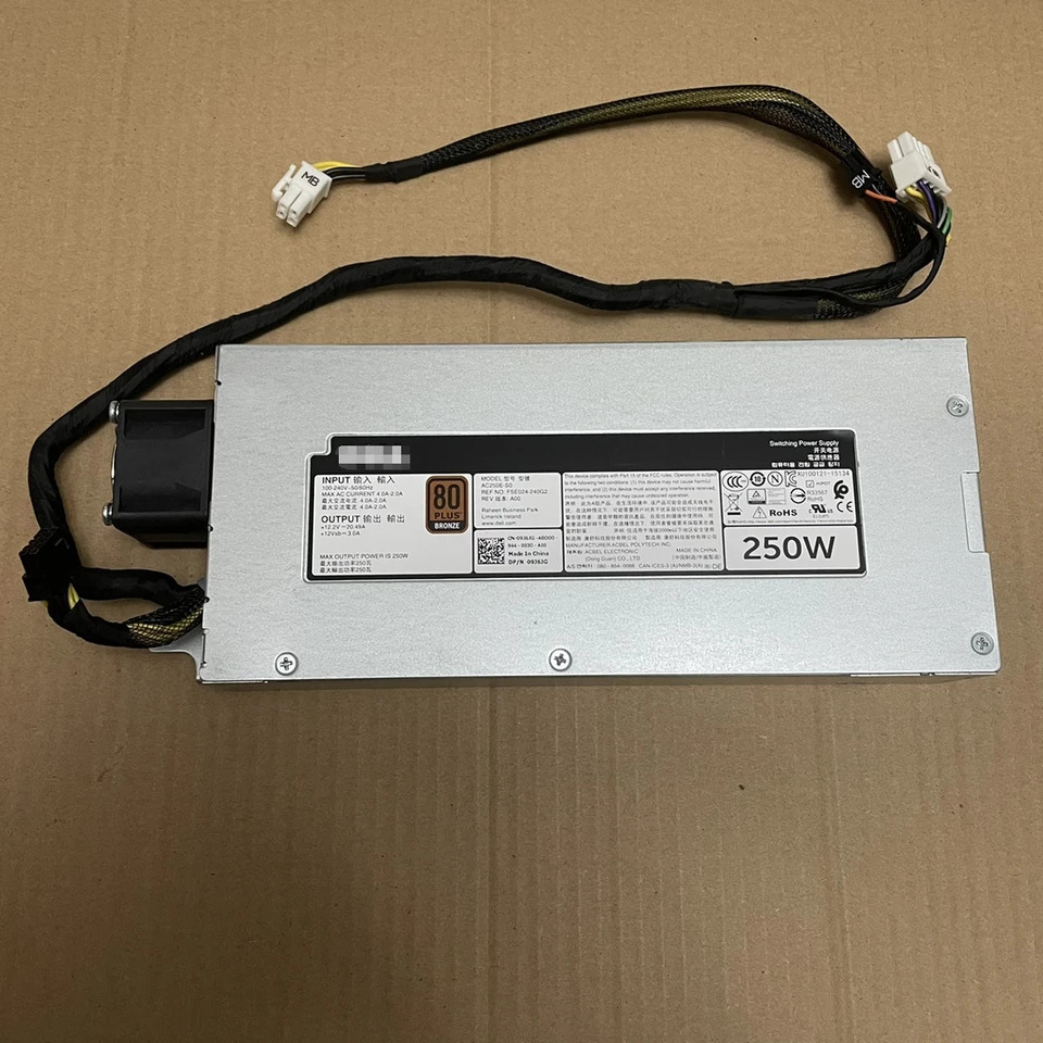 Dell Poweredge R230 AC250E-S0 서버 전원공급장치 250W