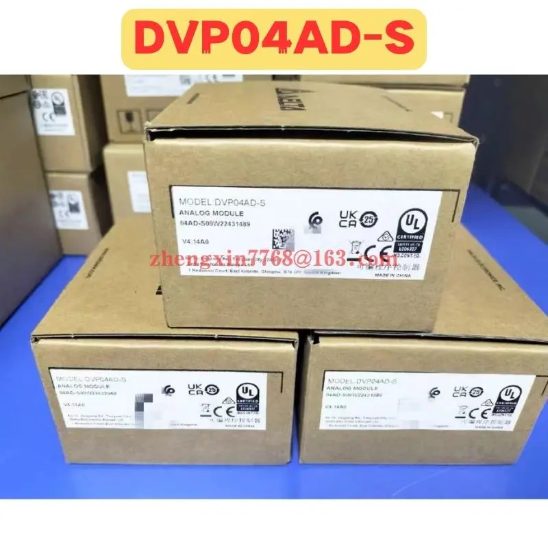 오리지널 DVP04AD-S DVP04AD S PLC 모듈 신