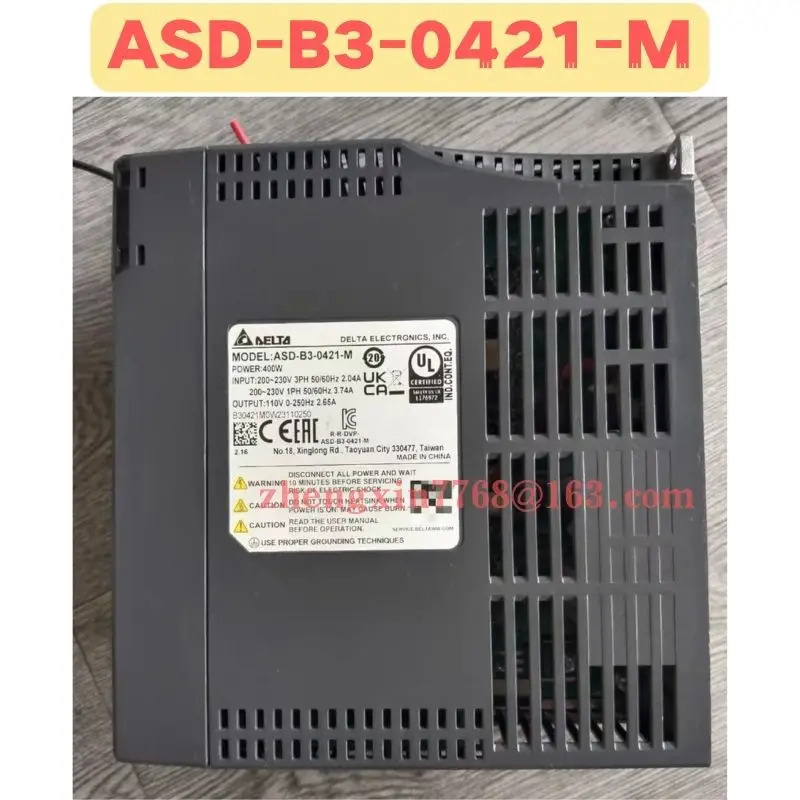 리퍼 서보 드라이브 ASD-B3-0421-M ASD B3 0421 M 정상 기능 완료