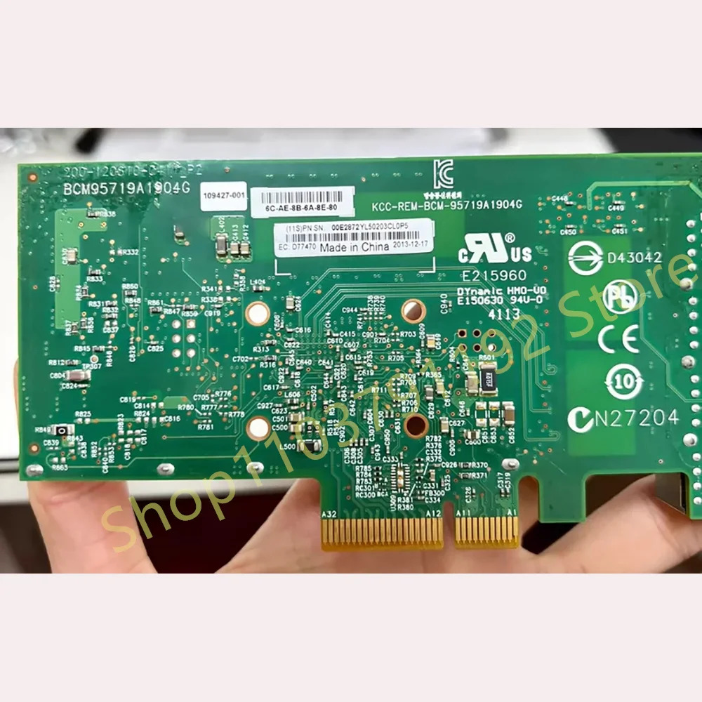1GB 쿼드 기가비트 네트워크 카드 5719 00RX892 74Y4064 00E1681 00E2872