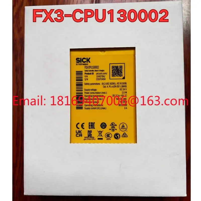 FX3-CPU 130002 안전 릴레이