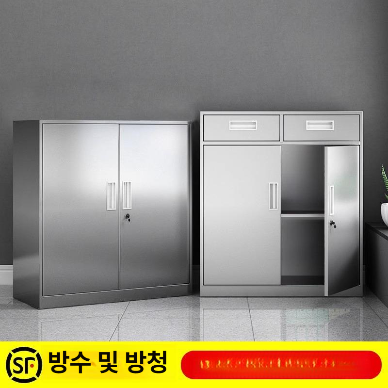 스테인레스 캐비닛 선반 주방 랙 수납장 정리대 서랍장 약국 업소용 사물함 서랍형 - 상세 이미지 2