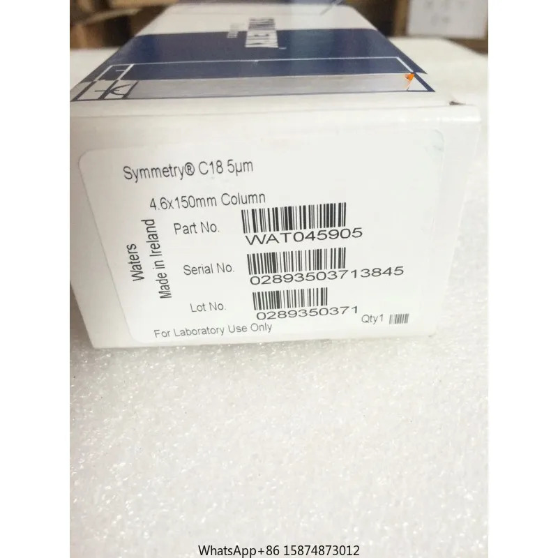 WAT045905 물 대칭 C18 럼 100A 5um 4.6x150mm