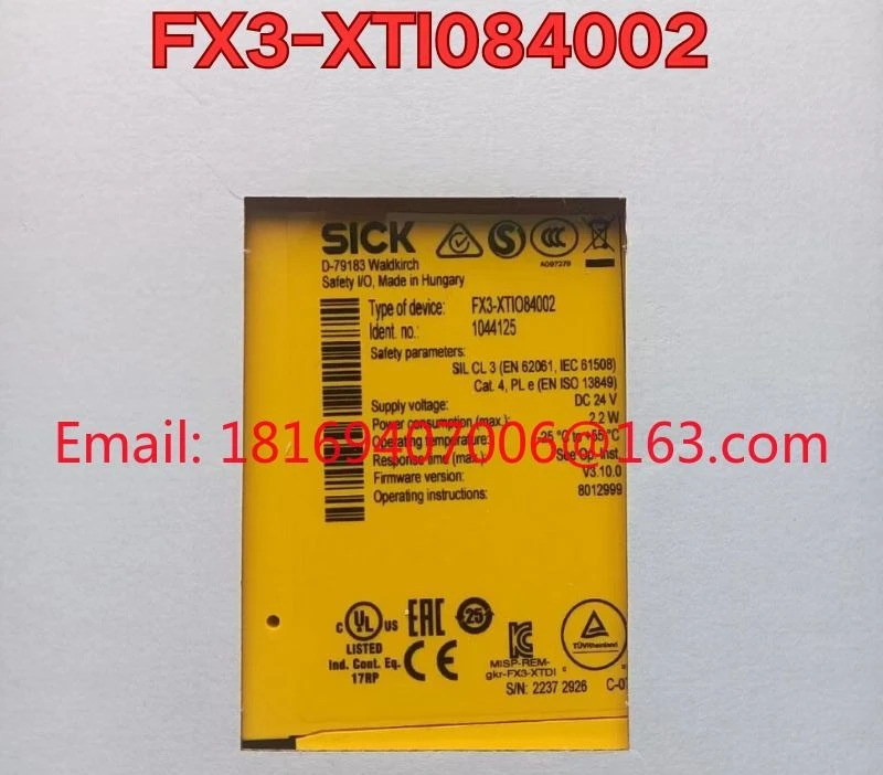 FX3-XTI 084002 안전 릴레이