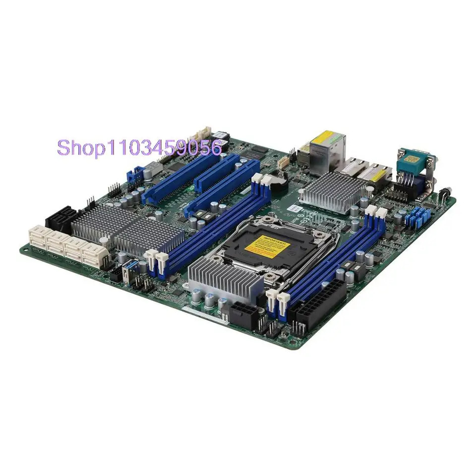 ASRock호환 LGA2011-3 C612 DDR4 U 지지대 E5-1600 2600 V3 서버 마더보드 EPC612D4U-2T8R