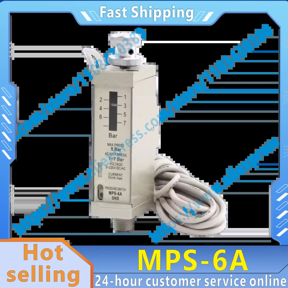 오리지널 MPS-6A 압력 스위치 센서 신