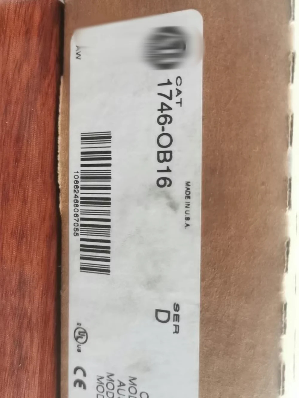 PLC 디지털 출력 템플릿 SLC 500 1746-OB16