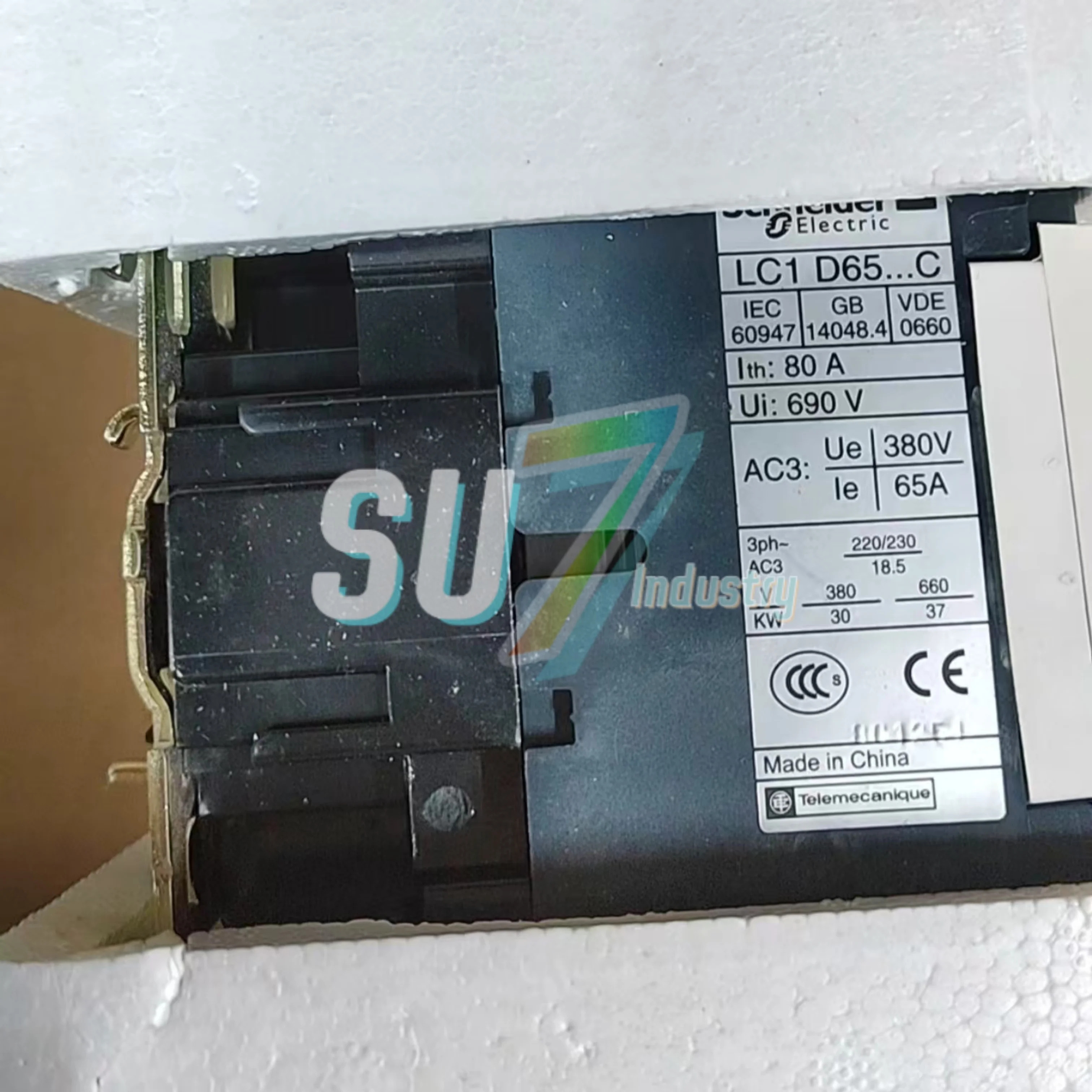 LC1D65ABD LC1D65B7C 접촉기 원본