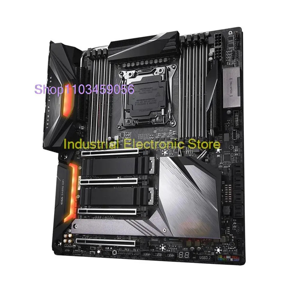 AORUS 마스터 X299 마더보드 X299X LGA2066 DDR4 256GB E- 신