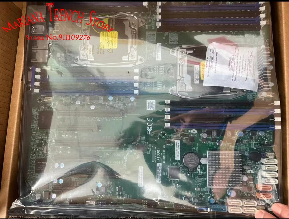 슈퍼마이크로 산업패키지 마더보드X10DRi C612 LGA2011 E5-2600 v3/v4 DDR4 3 PCI-E 3.0x16 3.0x8