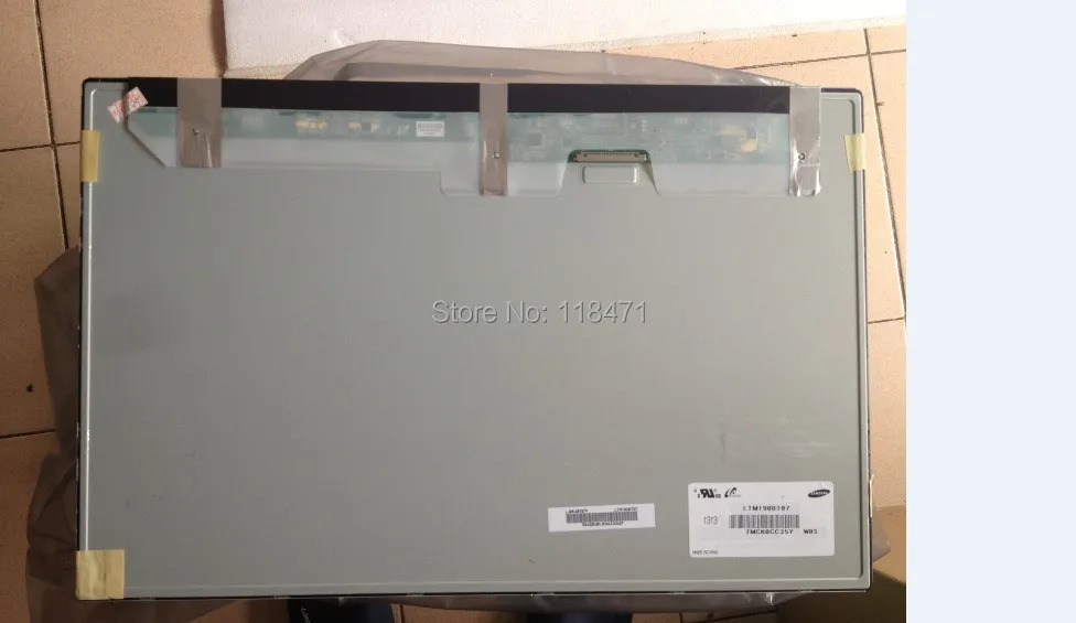 A 등급 6개월 LTM190BT03 19.0 LCD 패널 디스플레이 1440 RGBx900 WXGA