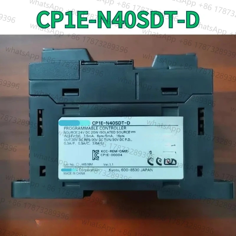 리퍼 PLC CP1E-N40SDT-D OK