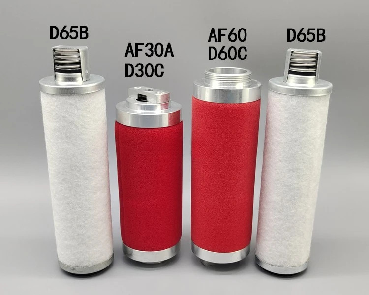 진공 펌프 배기 필터 요소 D30C 오일 미스트 분리기 AF30A D65B D60C